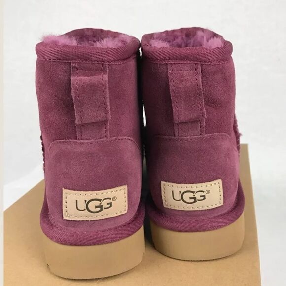 UGG Women's Classic Mini II BOUGAINVILLEA Boots - Picture 6 of 8